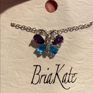 Bria Kate Butterfly 16 inch Necklace
